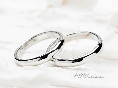 結婚指輪　ハンドメイド